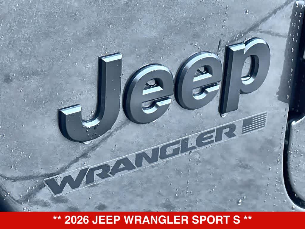 2026 Jeep Wrangler Sport S