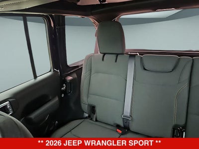 2026 Jeep Wrangler Sport