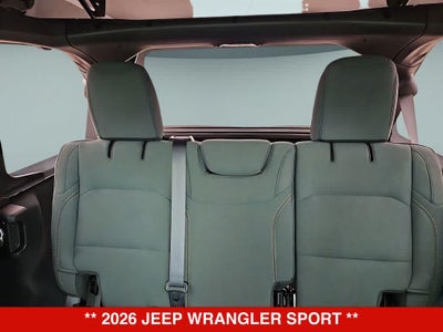 2026 Jeep Wrangler Sport