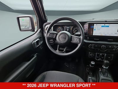 2026 Jeep Wrangler Sport