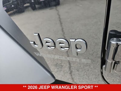 2026 Jeep Wrangler Sport