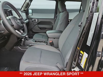 2026 Jeep Wrangler Sport