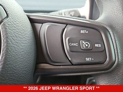 2026 Jeep Wrangler Sport