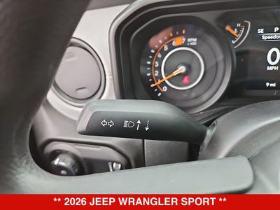 2026 Jeep Wrangler Sport
