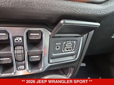 2026 Jeep Wrangler Sport