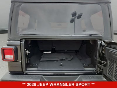 2026 Jeep Wrangler Sport