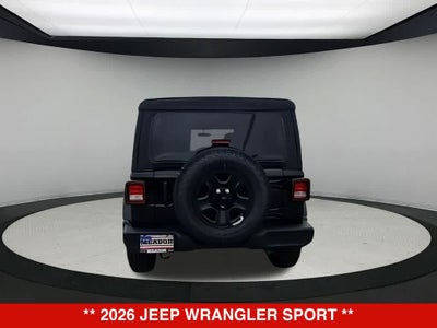 2026 Jeep Wrangler Sport