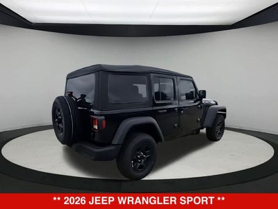 2026 Jeep Wrangler Sport