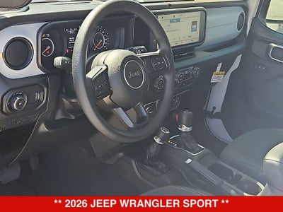 2026 Jeep Wrangler Sport