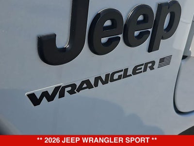 2026 Jeep Wrangler Sport