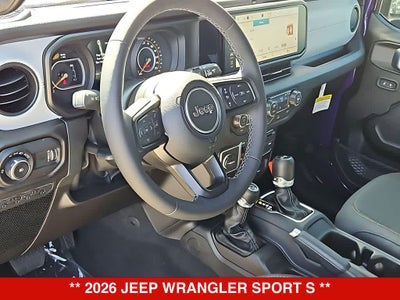 2026 Jeep Wrangler Sport S