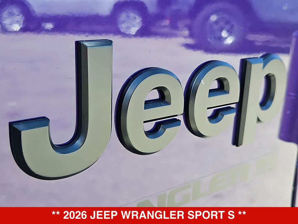 2026 Jeep Wrangler Sport S