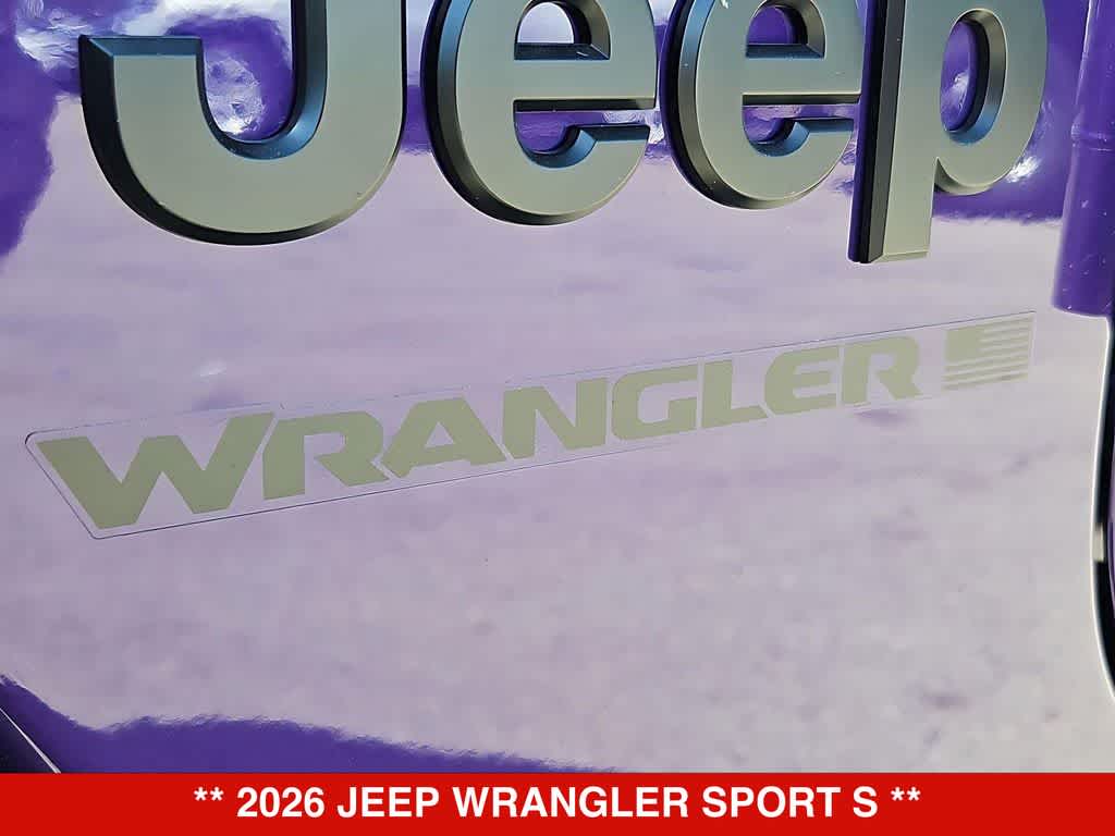 2026 Jeep Wrangler Sport S