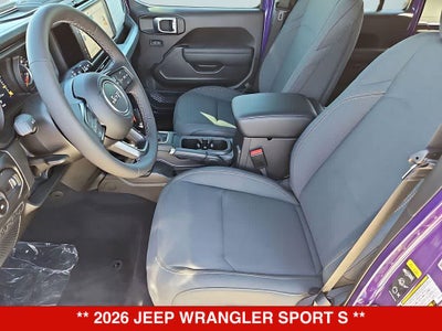 2026 Jeep Wrangler Sport S