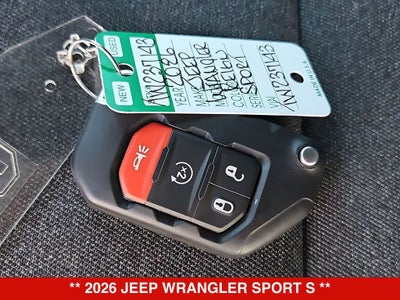 2026 Jeep Wrangler Sport S
