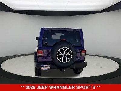 2026 Jeep Wrangler Sport S