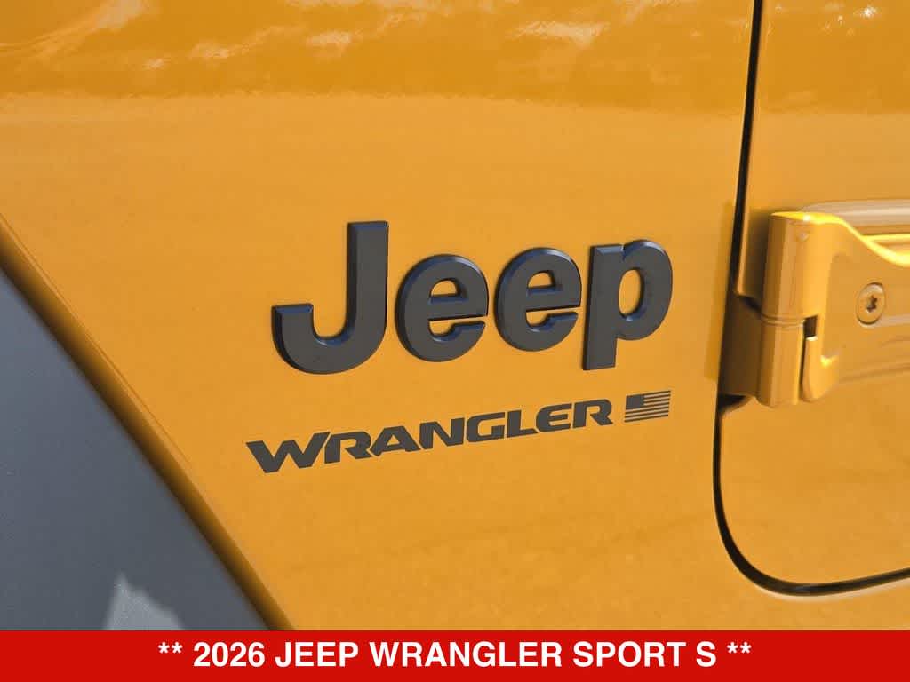2026 Jeep Wrangler Sport S
