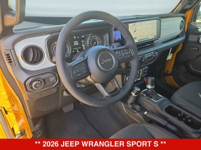 2026 Jeep Wrangler Sport S