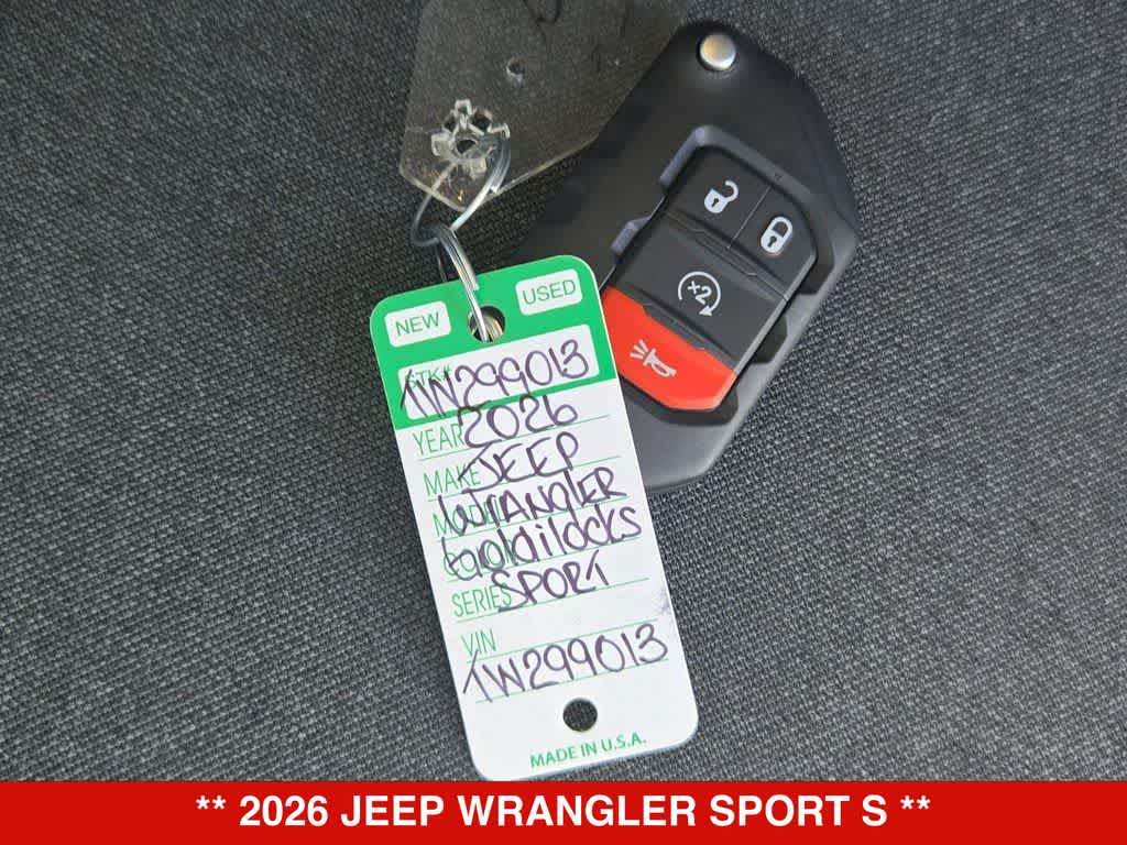 2026 Jeep Wrangler Sport S