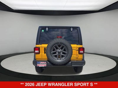 2026 Jeep Wrangler Sport S