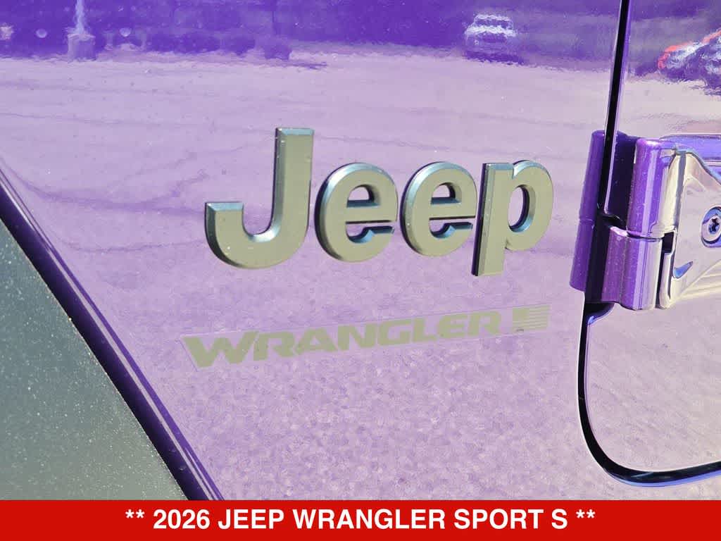 2026 Jeep Wrangler Sport S