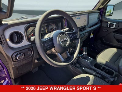 2026 Jeep Wrangler Sport S