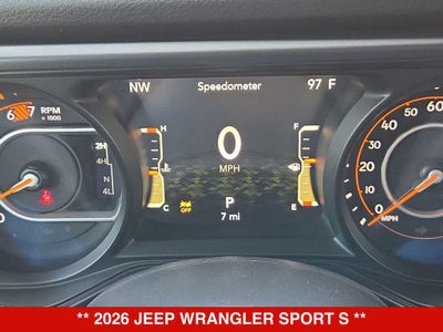 2026 Jeep Wrangler Sport S