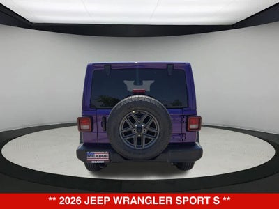 2026 Jeep Wrangler Sport S