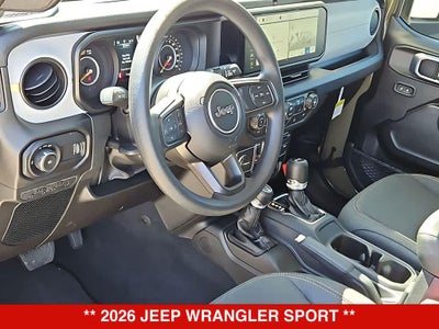 2026 Jeep Wrangler Sport
