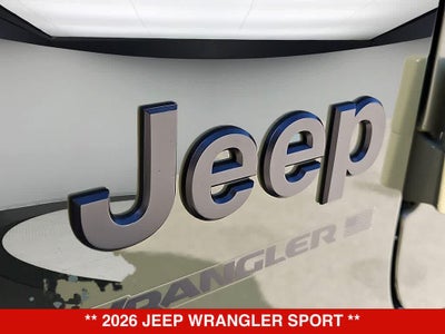 2026 Jeep Wrangler Sport