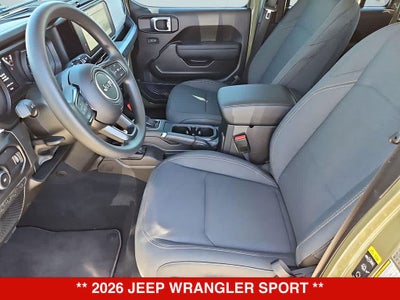 2026 Jeep Wrangler Sport
