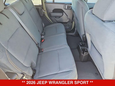 2026 Jeep Wrangler Sport