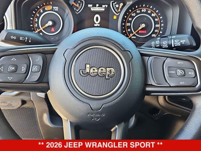 2026 Jeep Wrangler Sport