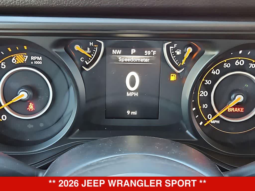 2026 Jeep Wrangler Sport