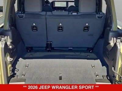 2026 Jeep Wrangler Sport