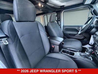 2026 Jeep Wrangler Sport S