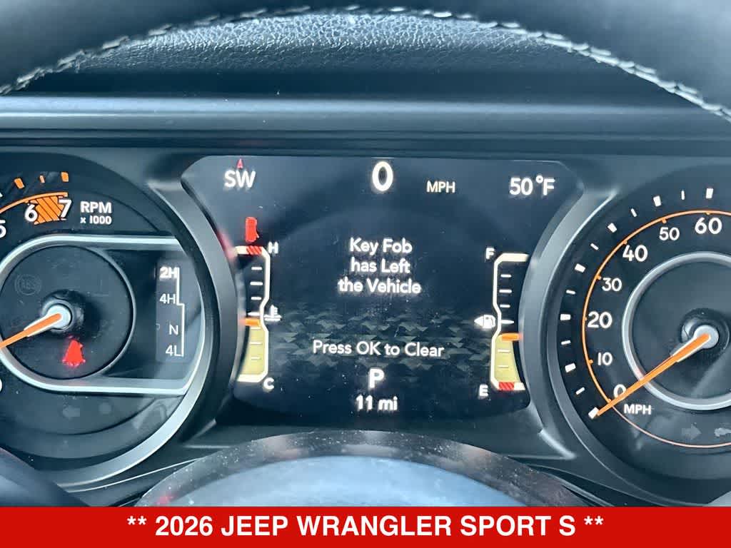 2026 Jeep Wrangler Sport S