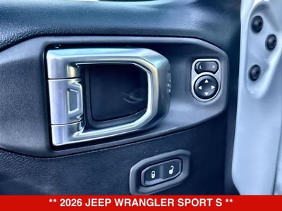 2026 Jeep Wrangler Sport S