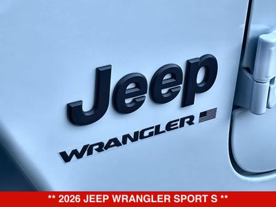 2026 Jeep Wrangler Sport S