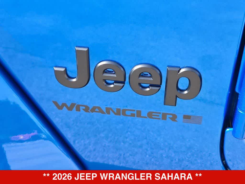 2026 Jeep Wrangler Sahara