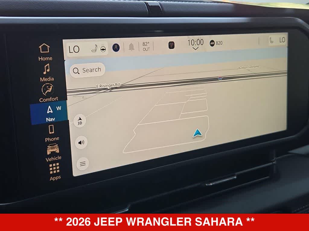 2026 Jeep Wrangler Sahara