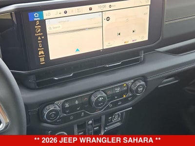 2026 Jeep Wrangler Sahara