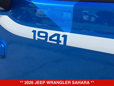 2026 Jeep Wrangler Sahara