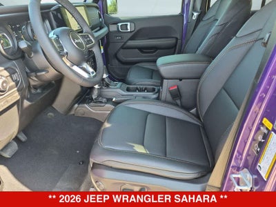 2026 Jeep Wrangler Sahara