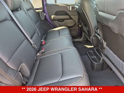 2026 Jeep Wrangler Sahara
