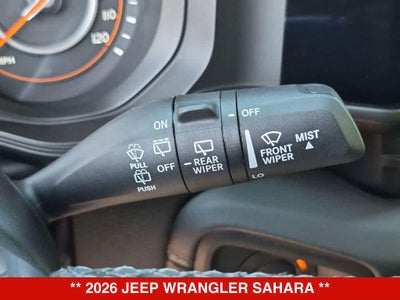 2026 Jeep Wrangler Sahara