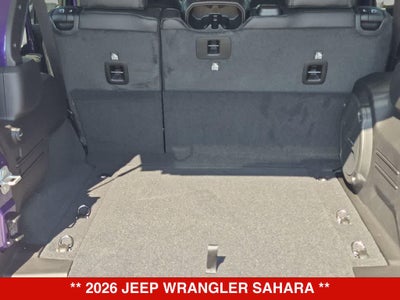 2026 Jeep Wrangler Sahara