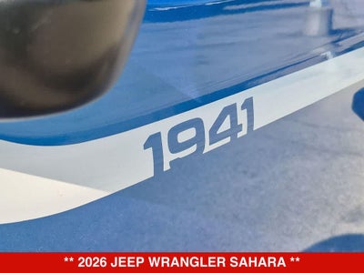 2026 Jeep Wrangler Sahara
