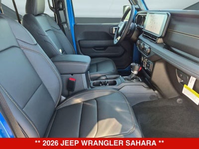 2026 Jeep Wrangler Sahara