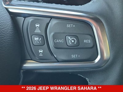 2026 Jeep Wrangler Sahara